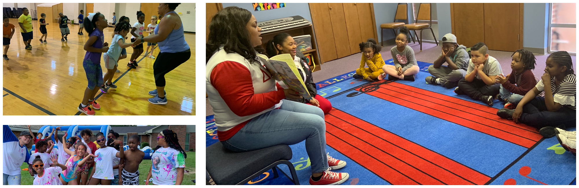 Collage of Afterschool Activities in Decatur, AL